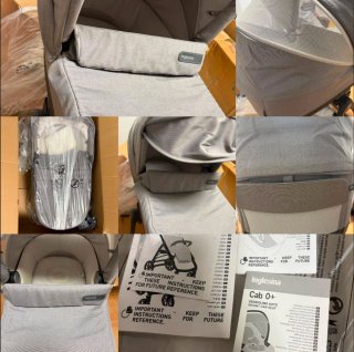 Carrito Bebé Inglesina Aptica Gris