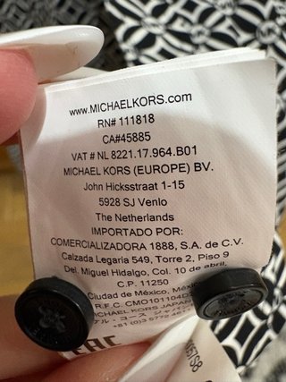 Camisa Michael Kors Estampada
