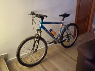 Bicicleta Orbea Azul y Plata
