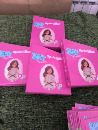 Set 4 Cajas Archivadoras Nancy Moda Colección