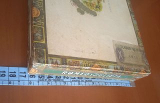 Caja Vacía Romeo y Julieta Puros Habana