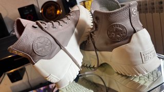 Converse All Star Botas Beige/Blanco