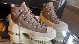 Converse All Star Botas Beige/Blanco