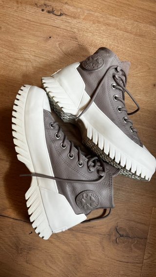 Converse All Star Botas Beige/Blanco