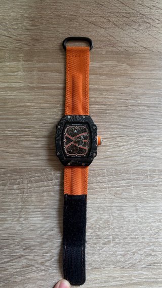 Reloj Richard Mile Negro y Naranja