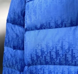 Chaqueta de plumas Dior azul