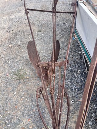 Arado antiguo de colección