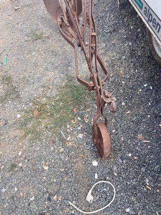 Arado antiguo de colección