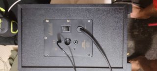 Altavoces Altec Lansing Negro/Dorado