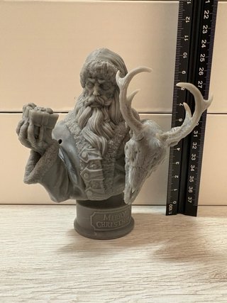FIGURA PAPA NOEL CON RENO