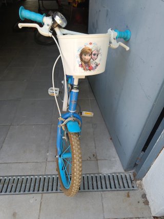 Bicicleta Frozen niña 16 pulgadas