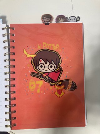 Lote de agenda Harry Potter Semanal y libreta