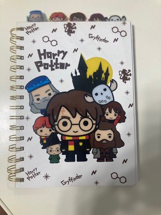 Lote de agenda Harry Potter Semanal y libreta
