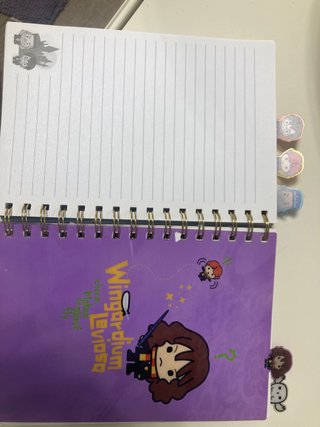 Lote de agenda Harry Potter Semanal y libreta