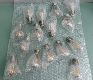 15 Bombillas Retro LED Filamento.