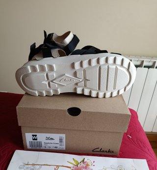 Sandalias Clarks Negras Talla 42
