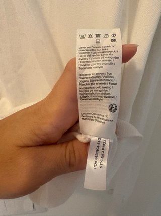 Pullover Lacoste bianco V-neck
