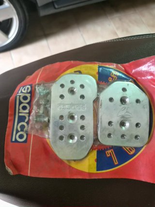 Pedales Sparco Aluminio Carlos Sainz