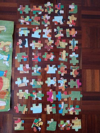 Puzzle Madeira Akros 50 Peças + Poster