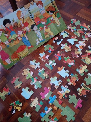 Puzzle Madeira Akros 50 Peças + Poster
