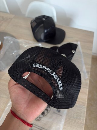 Gorro Trucker Chrome Hearts Negro