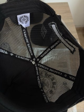 Gorro Trucker Chrome Hearts Negro