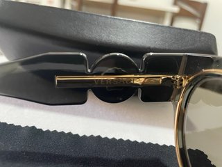 Gafas de sol Versace doradas y multicolor
