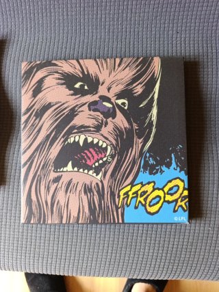 Cuadros Star Wars (Darth Vader, Chewbacca, Yoda)