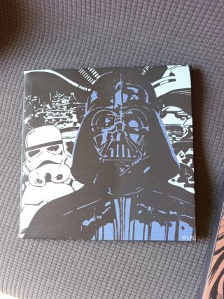Cuadros Star Wars (Darth Vader, Chewbacca, Yoda)