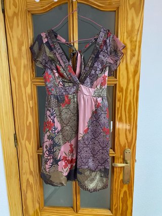 Vestido Stradivarius Talla M Estampado