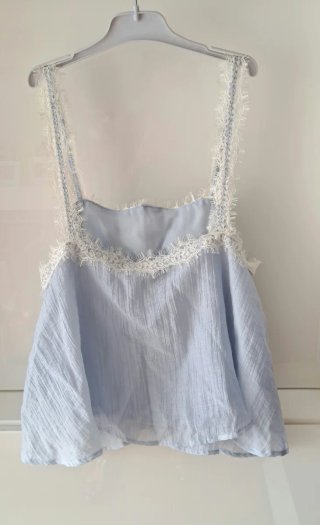Top lencero Zara encaje M