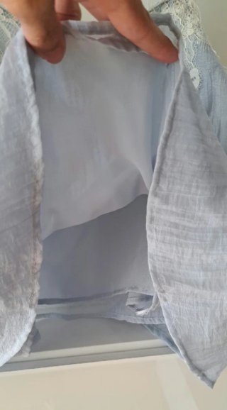Top lencero Zara encaje M