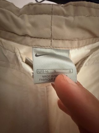 Pantaloni donna leggeri bianchi Nike