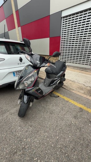 SYM X JET SPORT 50cc Scooter Negra