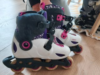 Patines en línea y protecciones infantiles