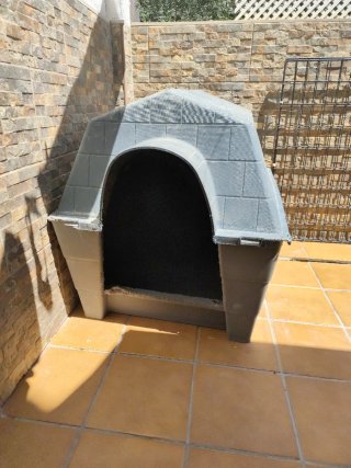 Caseta perro grande exterior
