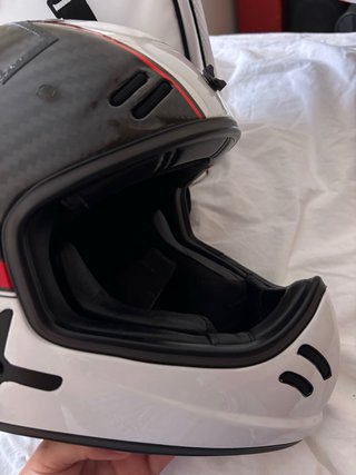 Casco LS2 Fibra Carbono Cross Talla S hafas regalo
