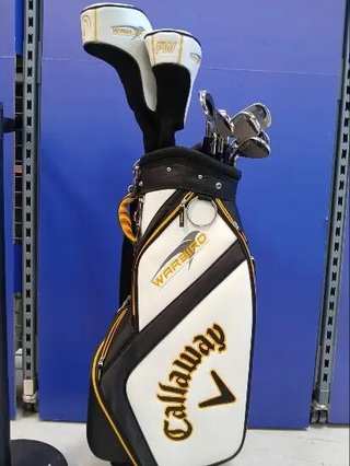 Kit de golf Warbird, 10 palos + bolsa, diestro, grafito,