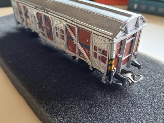 Vagón Transfesa H0 Electrotren Renfe vintage