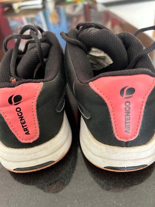 Zapatillas Padel Mujer Negras y Rosas