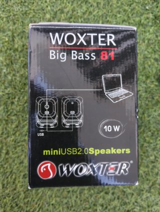 Altavoces Woxter Big Bass 81 USB para PC