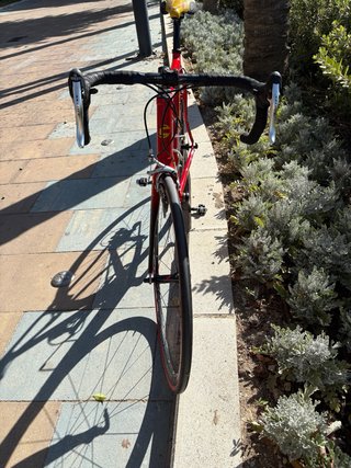 Bicicleta Cannondale CAAD5 Saeco Roja
