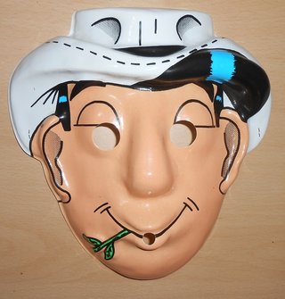 Máscaras Vintage Lucky Luke