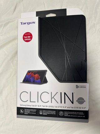 Funda Targus para Samsung Tab S7/S8+ 12.4