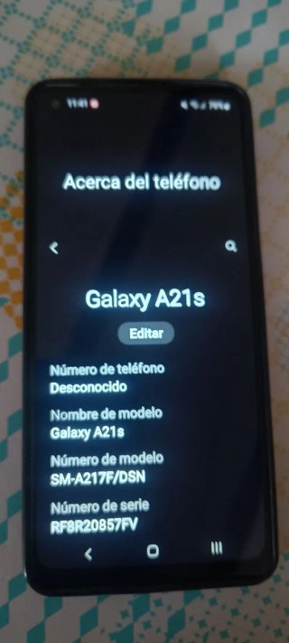 Samsung Galaxy A21s - Muy buen estado