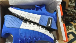 Zapatillas Nike Free Metcon 6 Mujer Azul/Blanco