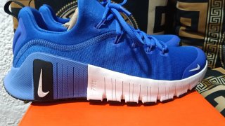 Zapatillas Nike Free Metcon 6 Mujer Azul/Blanco