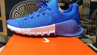 Zapatillas Nike Free Metcon 6 Mujer Azul/Blanco