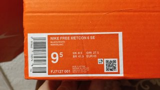 Zapatillas Nike Free Metcon 6 Mujer Azul/Blanco