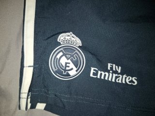 Pantalón Corto Real Madrid Adidas Gris 18/19